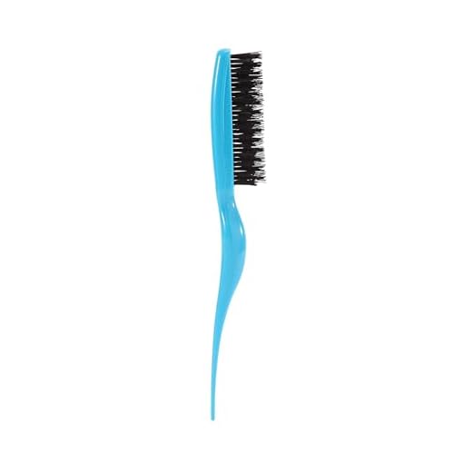 Cricket Amped Up Teasing Hair Brush - Adds Major Volume and Shine, Heat Resistant, Ideal for Slick Back, Updos, and Detangling All Hair Types, with Ergonomic Handle and Sectioning Tip, Aqua