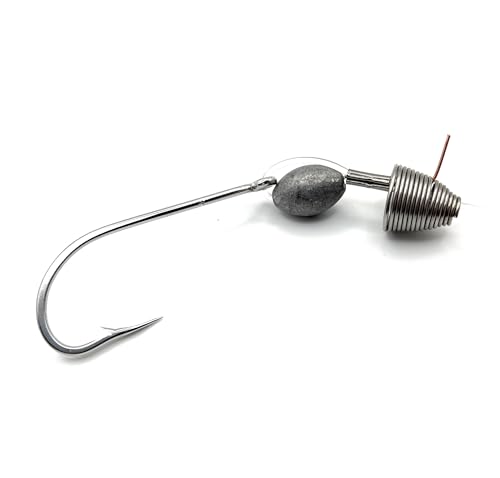 2 Paquetes Ballyhoo Rig para Pesca Trolling en Agua Salada con Anzuelo 7/0 y Monofilamento de 150 lb miniatura 2