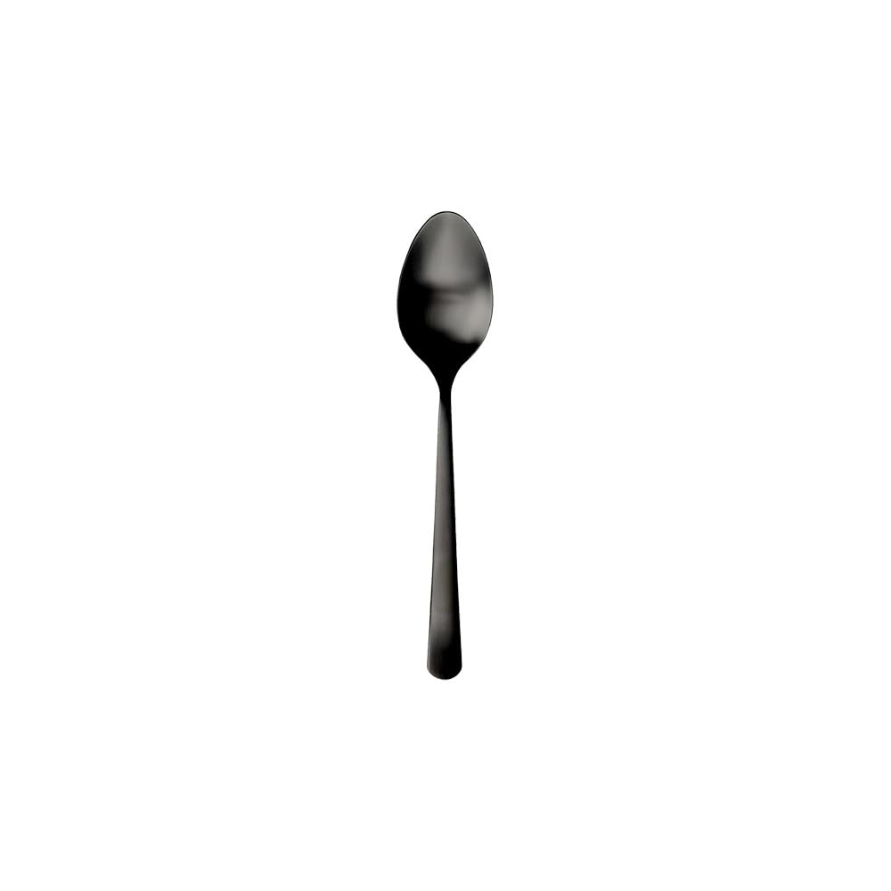 García de Pou - 12 Unidades - Cucharillas De Moka 'Oslo' 12,5 Cm Negro Acero