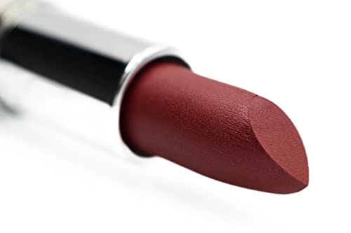 Image of Pure Ziva Plum Wine Deep Violet Purple Creamy Shiny Metallic Lipstick Color Moisturizing Paraben Free, No Animal Testing & Cruelty Free Lip Makeup Color