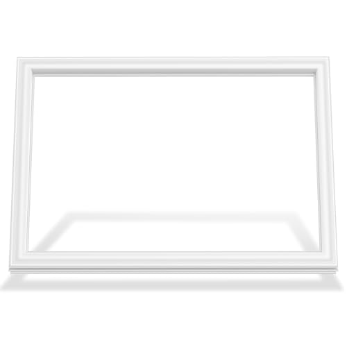 Upgraded 241872503 Refrigerator Freezer Door Gasket for Frigidaire Freezer Door Seal Replacement Kenmore Fridge Door Gasket Replaces 240370905, 1379479, 240514605, 28.3" x 17.7" Freezer Seal
