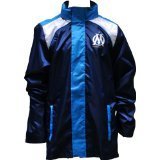 JEUX OLYMPIQUES DE MARSEILLE OLYMPIQUE DE MARSEILLE Coupe Vent Om - Collection Officielle Football Club Ligue 1 - Taille Enfant garçon 4 Ans