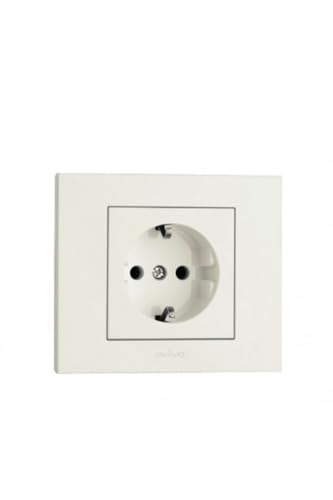 Ovivo Grano Beyaz Toprakl� Priz �er�eveli,