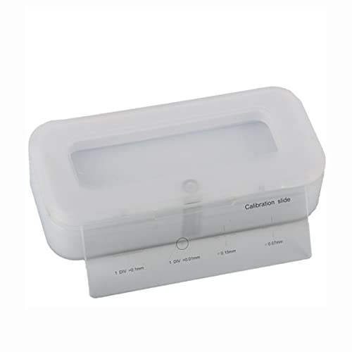 Microscope 0.01mm Microscope Slides Cross Calibration Ruler