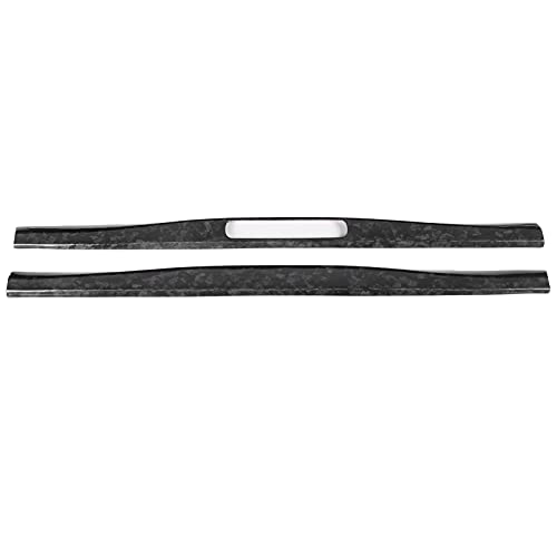 Couvertures de seuil de porte anti-usure en carbone pour 911 et 718