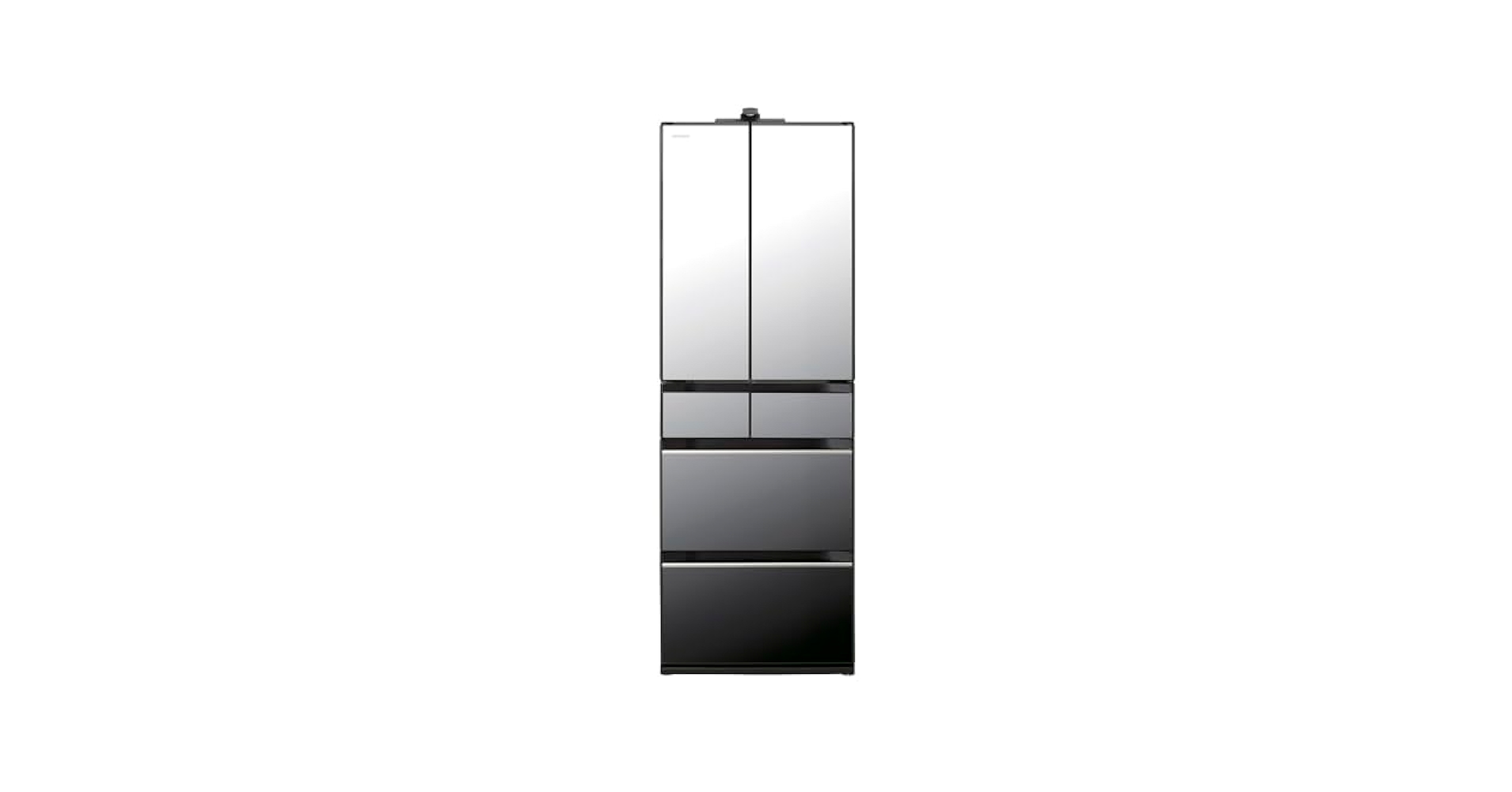 HITACHI 日立冷凍冷蔵庫 6ドア R-H54W 2024年製 540L 日立 R-H54WYS 6ドア冷蔵庫 (フレンチドア・540L) シルバー
