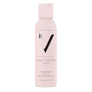 JEZ Your Intima Wash 7oz – Women’s Feminine Care, Natural Vulva Cleanser, Gentle Formula for Daily Use – Gently Cleans, Freshens Up, & Removes Odor, 100% Vegan & pH Balanced, External Use Only
