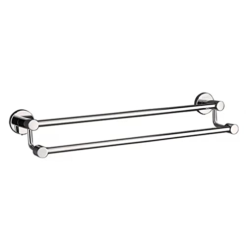 Barre de serviette SUS304 double canne pour optimiser petits espaces humides - 2