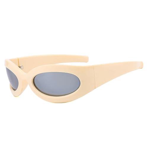 Image of New 2025 Vintage Punk Sports Women Sunglasses Fashion Mirror Goggle Men Sun Glasses Shades Uv400