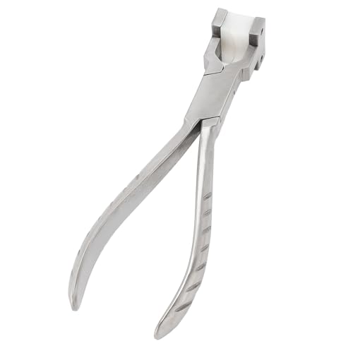 Pinza per la regolazione della montatura degli occhiali, in metallo, ad alta resistenza, strumento di riparazione per piegare le aste degli occhiali, per negozi di occhiali e uso