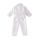 Lito Angels Baby Jungen Taufkleidung Taufanzug Taufe Kleidung Weißer Anzug mit Haube Größe 9-12 Monate 80 (Tag-Nummer 0M)