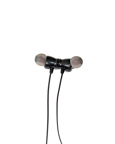 Image of TRYTO TML 525 Groove Air Neckband, 35 Hours Playtime, Type C Fast Charging, BT V5.2, 10MM Drivers with Copper Rings, Crystal Clear Sound, IPX5 Water & Sweat Resistant (Black)