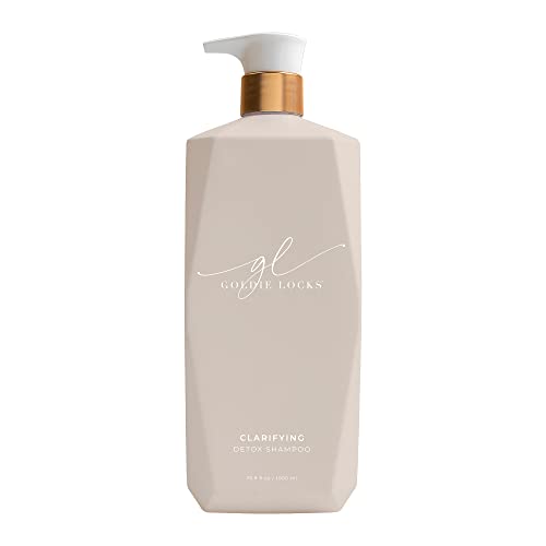 Goldie Locks Clarifying Detox Shampoo | Clarifying Shampoo That Helps To Remove Excess Buildup | Shampoo That Detoxifies Scalp And Strands | Detox Shampoo | Extension & Hair Color Safe (33.8 Oz) #TOP22