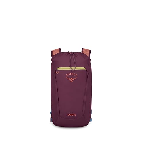 Image of Osprey Daylite Cinch Backpack, Moody Burgundy