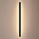 DIMENSIÓN DEL PRODUCTO: Tamaño: 100 * 8 * 4 cm, Voltaje: 230 V, 30 W, temperatura de color: Blanco cálido 3000 K, No regulable.