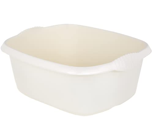 Wham Soft Cream High Grade Rectangular Rectangle Washing Up Bowl Basin