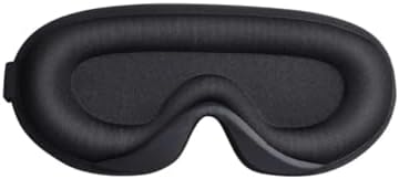 Genérico Mascára de Sono 3D Ajustável Respirável Preto