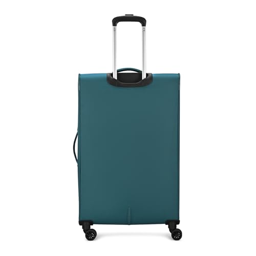 Image of Skybags Genesis Set of 3 Soft Luggage (55 Cm + 69 Cm + 79 Cm) | Soft Luggage Trolley with 8 Wheels and 3 Digit Combination Lock | Teal | Unisex