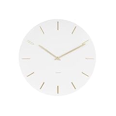 Karlsson Silent Clocks KA 5716 WH, Metal, White, 40 x 40 x 3 , 5 Karlsson Silent Clocks KA 5716 WH, Metal, White, 40 x 40 x 3 , 5 product image