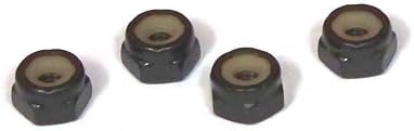 4-40 NM Nylon Insert Locknuts/Light Hex Standard/Steel/Black Oxide / 2,000 Pc. Carton