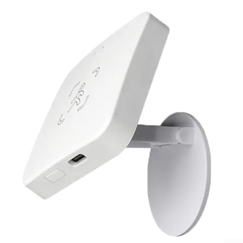 Anwesenheitssensor für Menschen, 60 x 60 x 15 mm, WLAN-fähiger Sensor für Heimautomatisierung, Bewegungserkennungsgerät, Indoor-Aktivitätsmonitor für Tuya-kompatible Geräte