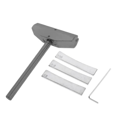 ギター弦楽器製作者ツール 1 ギター製作者ツール ギター製作者ツール エレキギター指板プレス カウルインサート 製作者スチール (Color : B)