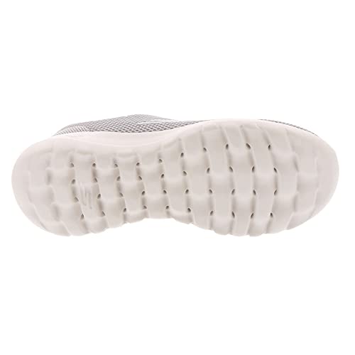 Skechers Performance Women's GO Walk Joy Bungee with Color POP, Gray/Lavender, 8