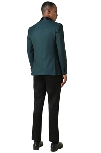 Image of Allen Solly Men's Polyester Blend Two Piece Business Suit Pants Set