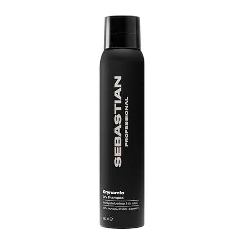 Sebastian Professional Drynamic – Shampoing sec texturisant qui rafraîchit instantanément les cheveux – 180 ml