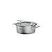 Fissler Phi Collection Bratentopf (20 cm, 2,3 L) mit Glasdeckel – Edelstahl-Bratentopf, induktionsgeeignet, energiesparend, spülmaschinengeeignet, Premium Qualität Made in Germany