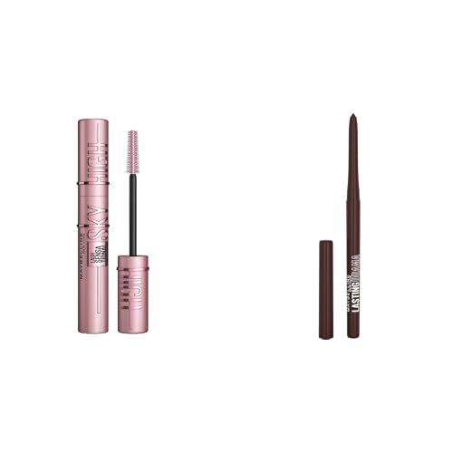 Maybelline New York Lash Sensational Sky High Brown Kahverengi Maskara& Lasting Drama Liner Göz Kalemi Brown Sugar