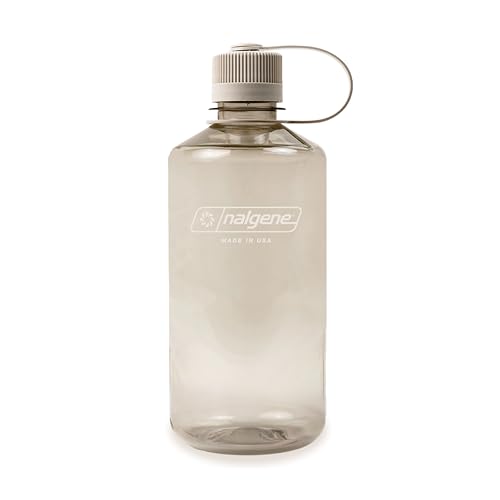 Image of Nalgene 32 oz Narrow Mouth Water Bottle | BPA-Free, Durable & Leak Proof, Lghtweght Bottle for Hkng, Gym & Travel, Cotton