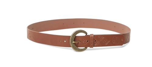 Desigual BELT_QUIMERA EMBRO MIX, ceinture aux femmes, Brown, 95