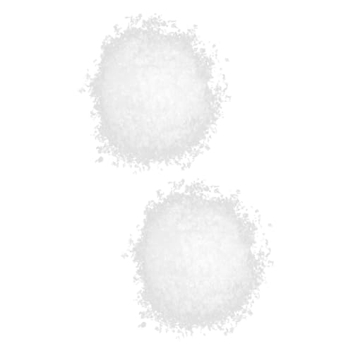 OUNONA 2 Unidades 2 neve artificial simulação de neve faça você mesmo adereço de neve de natal festa