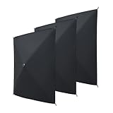 EVER ADVANCED Wind Panels for Pop up Gazebos, Rain Proof Screen Panels with 70.9' Side Length, 2000mm Water Resistant