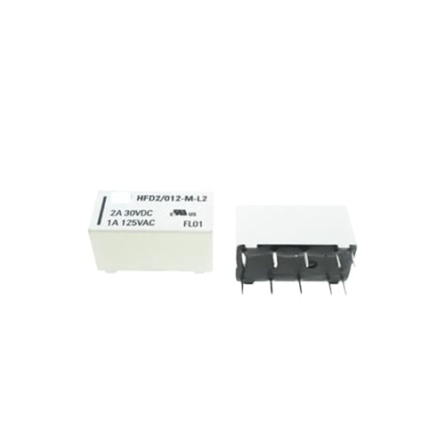 Relais électromécanique HFD2/012-M-L2 composant DIP10 de signalisation 12V