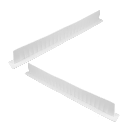 Pare-éclaboussures en silicone de qualité SOIMISS barrière blanche durable de 60 cm avec ventouses