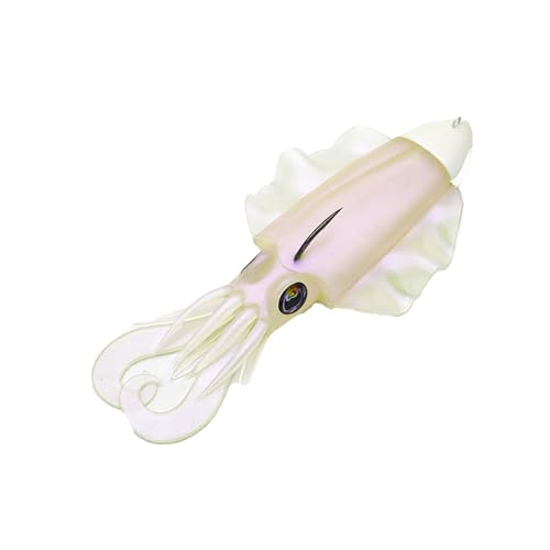 JLC Oki Vinilo Cebo Blando Pesca Jigging 123 mm (Destellos Rosas #2, 140g)