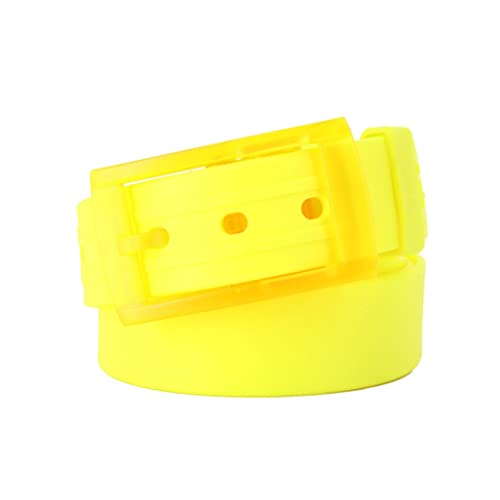 Ceinture souple originale jaune Skimp étanche en plastique pour homme et femme