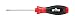 Produktbild Wiha Schraubendreher SoftFinish® TORX® Festhaltemechanik Magicspring® mit Rundklinge (27744) T30 x 115 mm ergonomischer Griff für kraftvolles Drehen, Allrounder für Industrie und Handwerk