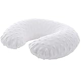 J-ouuo Cojín para cuello de bebé, cojín de cuello de aire en forma de U pequeño para bebés