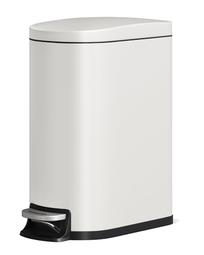 Caneca de basura rectangular de acero inoxidable 50 L