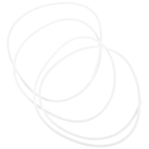 SKISUNO Ptfe 3D Printer Tube 2M for 1.75Mm Filament, 2.0Mm Inner Diameter X 4.0Mm Outer Diameter, White Milky Filament T