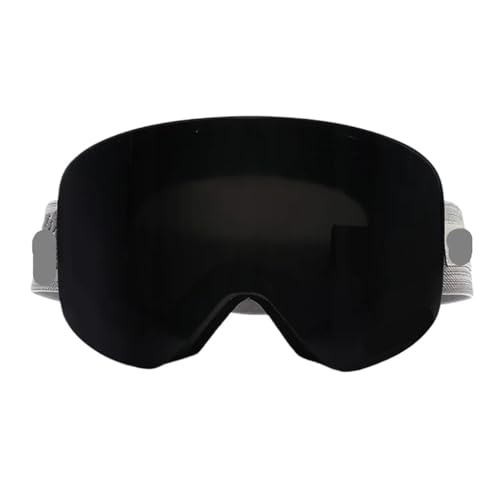 TTENWVNZ Skibrille Antibeschlag-Skibrille, Doppellinse, Schneebrille, magnetische Skibrille, Skibrille Ski Snowboard Brille
