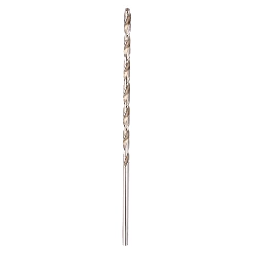 HSS Twist Drill Long Auger Bit Tool Straight Shank Spiral Drill 4mm Diameter 160mm Length Wood Aluminum Plastic Drilling
