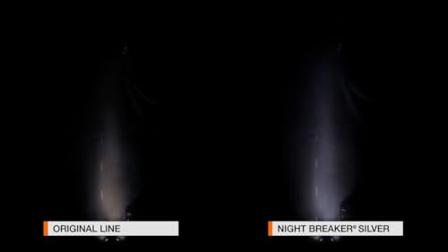 Osram Night Breaker Silver H7, +100% mehr Helligkeit, Halogen-Scheinwerferlampe, 64210NBS-HCB, 12V Pkw, Duo Box (2 Lampen)