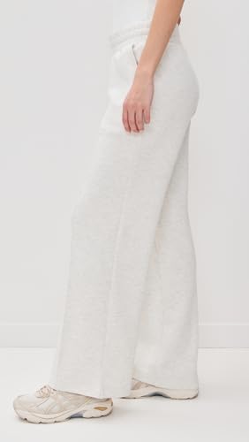 Varley Women's The Wide Leg Pants 30", Ivory Marl, Off White, XL4