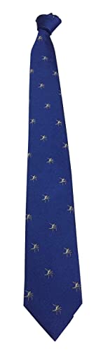 Cravate Drake's London homme soie bleu dur 8 cm pour vos cérémonies
