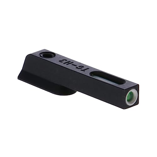 Image of TRUGLO TFX Handgun Sight | Durable Shock-Resistant Compact Brightly Glowing Tritium & Fiber-Optic Xtreme Day /Night Sight for Handguns