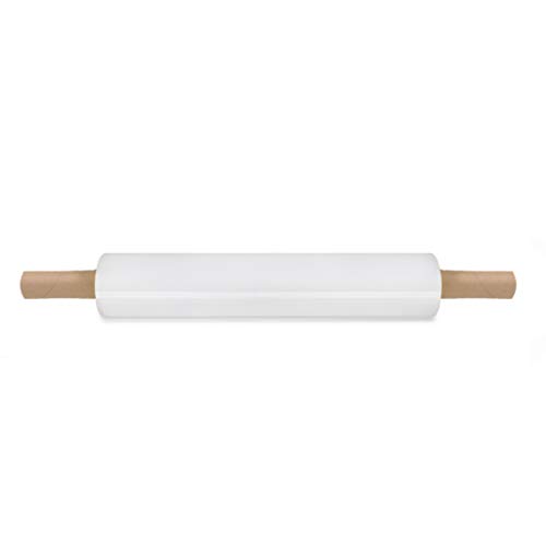 Image of Stretch Wrap 20 inch x 1000 Feet, Clear, Extended Core Handle